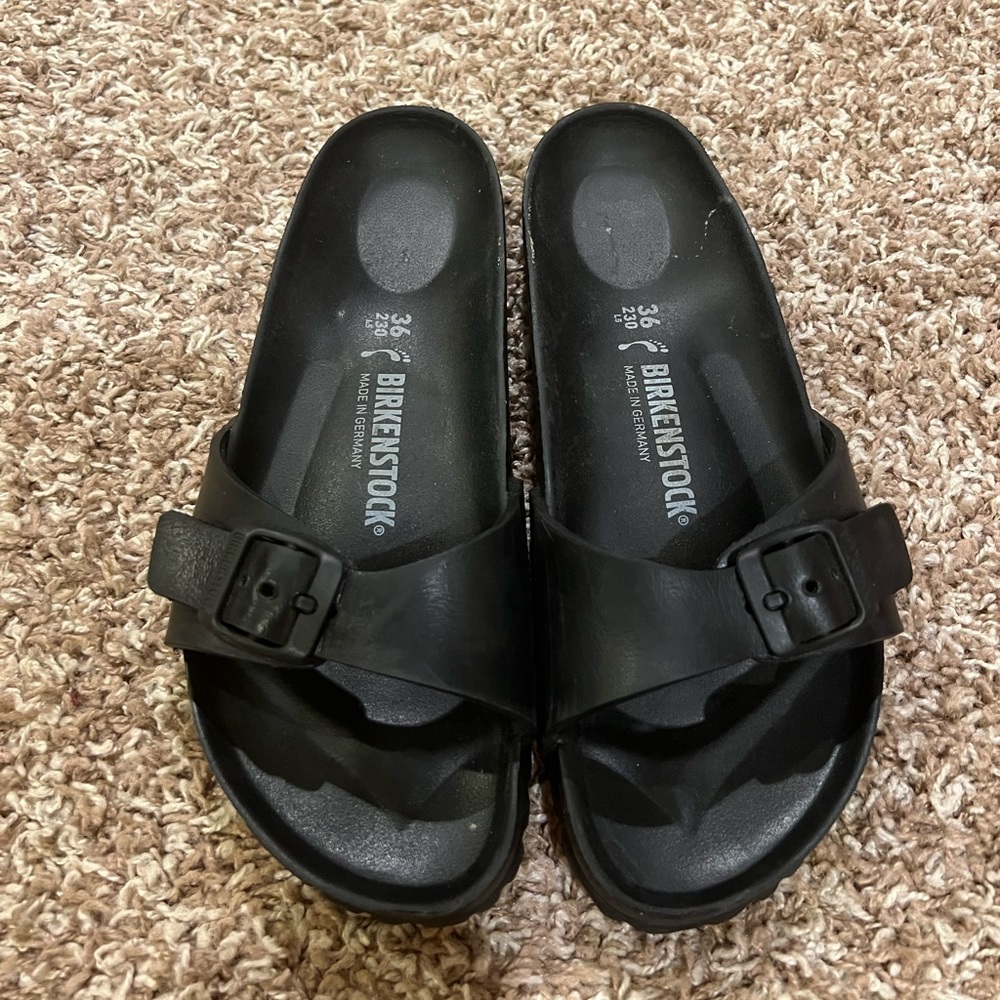 Birkenstock Madrid essentials sandals black